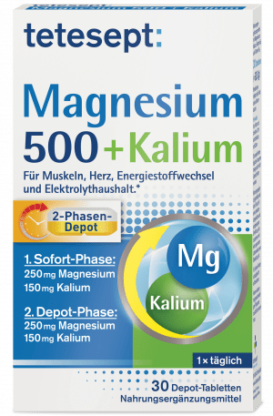 tetesept Magnesium 500 + Kalium