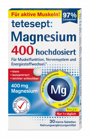 tetesept Magnesium 400 hochdosiert
