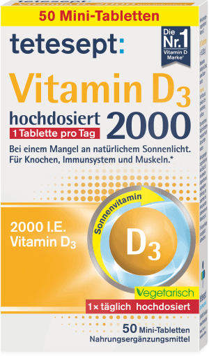 tetesept Vitamin D3 2000