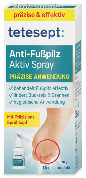 tetesept Anti-Fußpilz Aktiv Spray